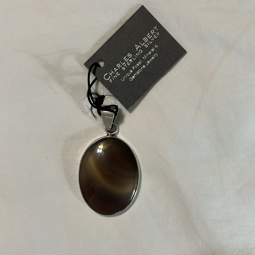 Charles Albert fine sterling silver pendant